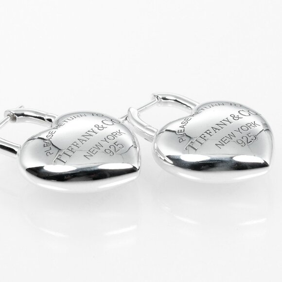 TIFFANY&Co. Return to TIFFANY&Co. Full Heart Piercing Silver925 21.82g Women - Picture 11 of 11
